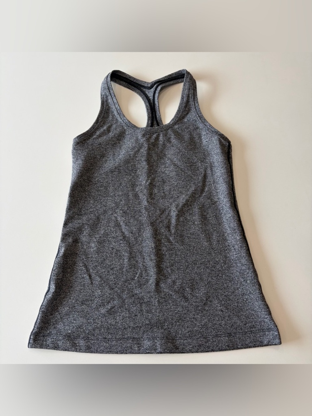 Lululemon Gray Racerback Tank Top - Approx size 0 or 2